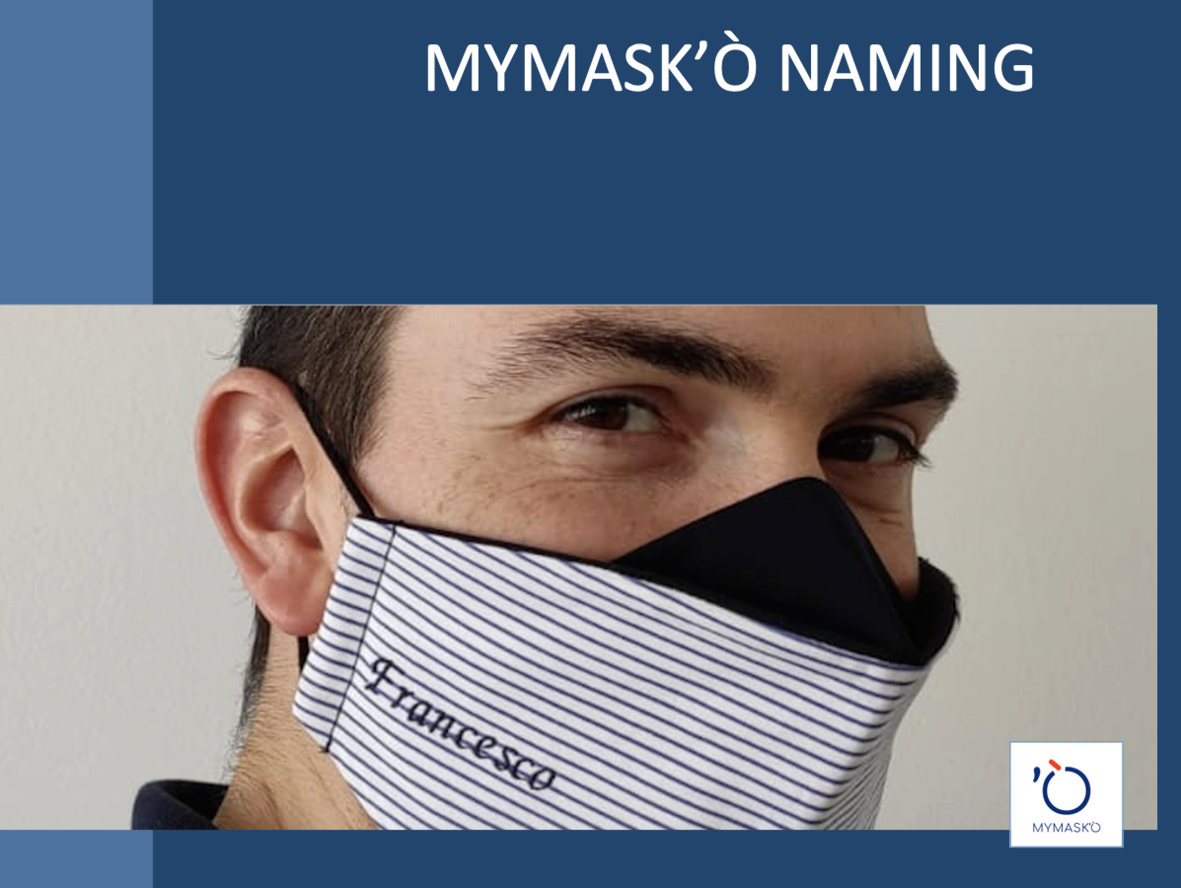 mascherine personalizzabili MYMASK'Ò -